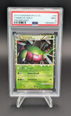 Yanmega 2010 Pokemon Heartgold & Soulsilver Triumphant Holo #98 PSA 9 - Image 1