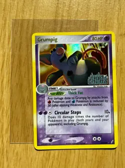 Pokemon TCG GRUMPIG 20/100 Reverse Holofoil EX Crystal Guardians (2006). NM/M - Image 4