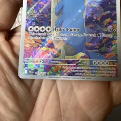 Pokemon TCG Wailord Special Illustration Rare Card Journey Together 162/159 - Image 5