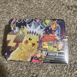 Pokemon TCG: Fall 2024 Collector Chest (Surging Sparks Theme) Pikachu Lunch Box - Image 1
