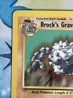 Brock's Graveler 040/132 Pokemon Gym Heroes Regular Pokemon Card - Image 3