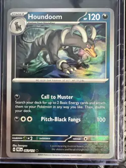 Houndoom (Master Ball Pattern) 063/131 SV: Prismatic Evolutions Pokemon Tcg - Image 4