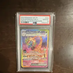 Pokemon Alolan Exeggutor ex 242/191 Surging Sparks Special Illustration PSA 10 … - Image 1