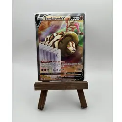 Sandaconda V 252/264 Swsh08 Fusion Strike Ultra Rare Full Art Holo 220 HP - Image 1