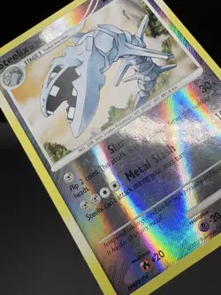 Pokemon Steelix 38/130 Reverse Holo Diamond and Pearl Rare LP - Image 4