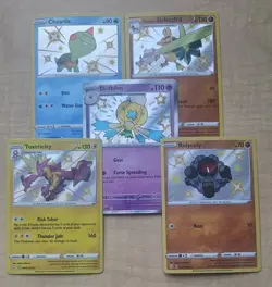 Pokemon TCG - Baby Shiny Rare Card Lot - Paldean & Shining Fates NM Lot of 5 - Image 1