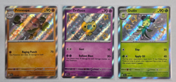 Pokemon TCG. Pladean Fates Lot of 3 Baby Shiny cards. NM. See Description! - Image 1
