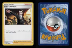 BOSS'S ORDERS RARE 154/192 LP POKEMON - Image 3