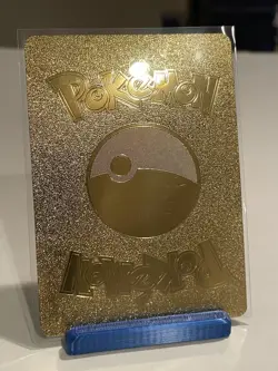 Pokemon TCG Blastoise VMAX HP350 Gold Foil Fan Art - Image 2