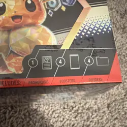 Pokemon TCG Scarlet & Violet Prismatic Evolutions Surprise Box Eevee Promo 2024 - Image 2