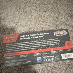 Pokemon TCG Scarlet & Violet Prismatic Evolutions Surprise Box Eevee Promo 2024 - Image 3