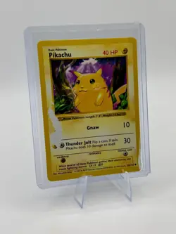 Pikachu #58 Pokemon Base Set - Image 1