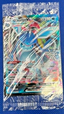 Pokemon Glaceon VMAX ~Snowflake Stamp ~041/203 Evolving Skies Sealed - Image 1
