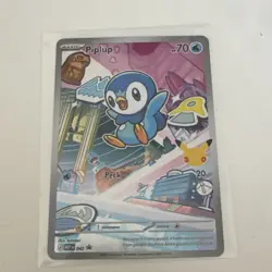 Piplup MEP042 First Partner's Promo Near Mint Pokemon TCG - Image 1