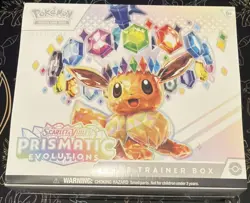 Pokemon Prismatic Evolutions Elite Trainer Box Scarlet & Violet TCG Sealed ETB - Image 1