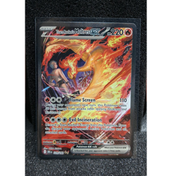 Pokemon Team Rocket's Moltres ex Sv10 Destined Rivals 229/182 Holo EX 220HP EN - Image 1