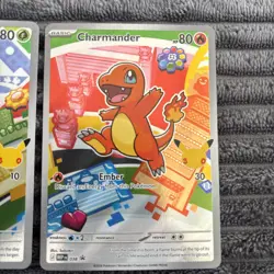 Pokemon First Partner Illustration Bulbasaur Charmander Squirtle Kanto Gen 1 Set - Image 3