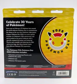 Pokemon TCG: Pokemon Day 2026 Collection Box - 30th Anniversary (Sealed) - Image 4