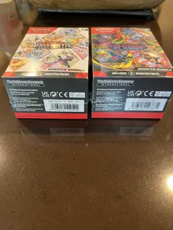 Pokemon Prismatic Evolutions and Phantasmal Flames booster bundles. - Image 2