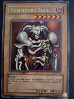 Konami Summoned Skull BPT-002 2002 Collectors Tin Limited Edition Holo Fiend - Image 1