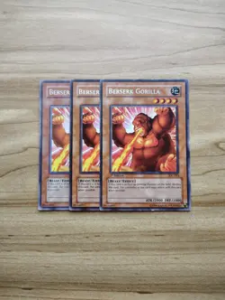 Yu-Gi-Oh! - Berserk Gorilla 3x - Rare - Full Playset - IOC-013 - Image 4