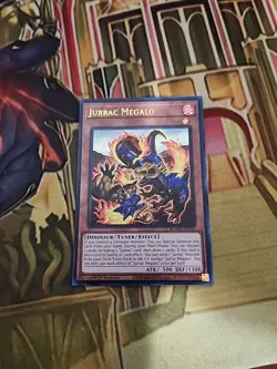 Jurrac Megalo BLMM-EN016 Ultra Rare 1st Edition NM Yugioh - Image 1