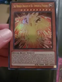 The Winged Dragon of Ra - Immortal Phoenix DUPO-EN046 Yu-Gi-Oh 1st Edition NM - Image 1