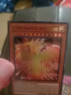 The Winged Dragon of Ra - Immortal Phoenix DUPO-EN046 Yu-Gi-Oh 1st Edition NM - Image 3