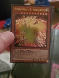 The Winged Dragon of Ra - Immortal Phoenix DUPO-EN046 Yu-Gi-Oh 1st Edition NM - Image 5