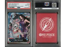 Bandai Boa Hancock OP07-038 One Piece Promotion Leader Foil English PSA 10 - Image 2