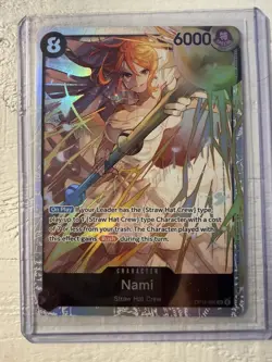 Nami OP15-086 Full Art Special Holo One Piece TGC - Image 1