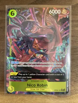 One Piece TCG Nico Robin OP09-107 Alternate Art English - Image 1