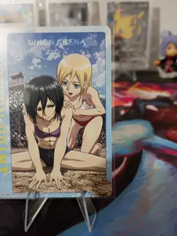 Union Arena Attack On Titan Action Point Card Mikasa(ENG) UE10BT-AOT-1-AP02 - Image 3