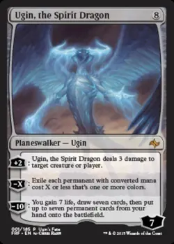 [1x] Ugin, the Spirit Dragon Slight Play, English Misc Promos MTG Magic - Image 1