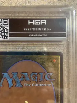 Magic: The Gathering - Island Of Wak-Wak - Arabian Nights - Grade 6.5 HGA EX-NM+ - Image 4