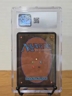 1993 Magic: The Gathering Limited Edition (Alpha) Common Pestilence CGC Mint 9 - Image 2