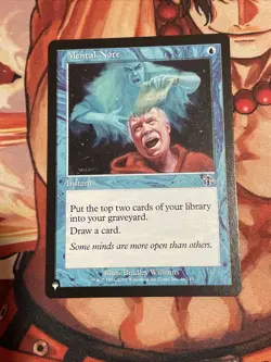 MTG Mental Note The List Reprints Regular Common - Image 1