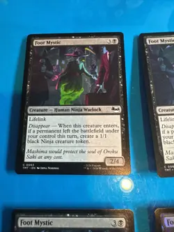 Foot Mystic - Mtg: TMT - C 0063 (x4) * 1 Foil - Image 2
