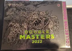 1 MAGIC THE GATHERING DOUBLE MASTERS 2022 COLLECTOR BOOSTER FACTORY SEALED PACK - Image 1