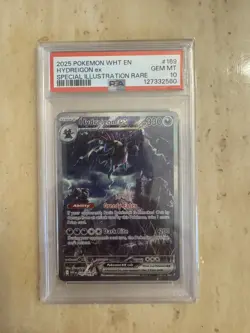 Pokemon TCG Hydreigon ex 169/086 White Flare PSA 10 - Image 1