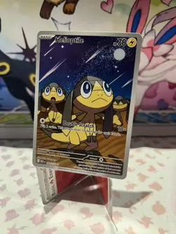 Pokemon TCG Helioptile 143/132 Illustration Rare Mega Evolution (NM) - Image 1