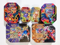 Pokemon Sealed 151 Mini Tins, Mega Charizard X & Y Tins, Zacian & Koraidon Tins - Image 4