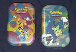 Pokemon Mini Tin & Blister Lot Of 4 -151, Galar Pal, Obsidian- - Image 4