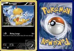 Scraggy 67/108 C Dark Explorers Pokemon Reverse Holo NM/M - Image 2