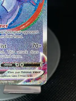 Pokemon TCG Chandelure VMAX 265/264 Fusion Strike Secret Rare NM - Image 4
