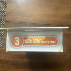 Pokemon TCG: Scarlet & Violet - Surging Sparks 3 Booster Packs New Factory Seal - Image 4