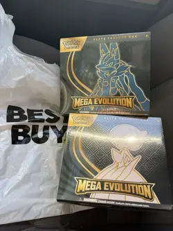 Pokemon TCG Mega Evolution Elite Trainer Box ETB Setof2 Lucario/Gardevoir New - Image 1
