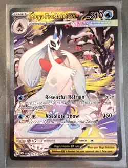 Pokemon Ascended Heroes Mega Froslass EX SIR Secret Illustration Rare 275/217 NM - Image 1
