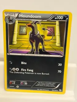 Houndoom 75 HEAVILY PLAYED Dragons Exalted 124 Pokemon - Image 2