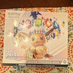 Pokemon TCG Prismatic Evolutions Elite Trainer Box SEALED ETB - Image 1